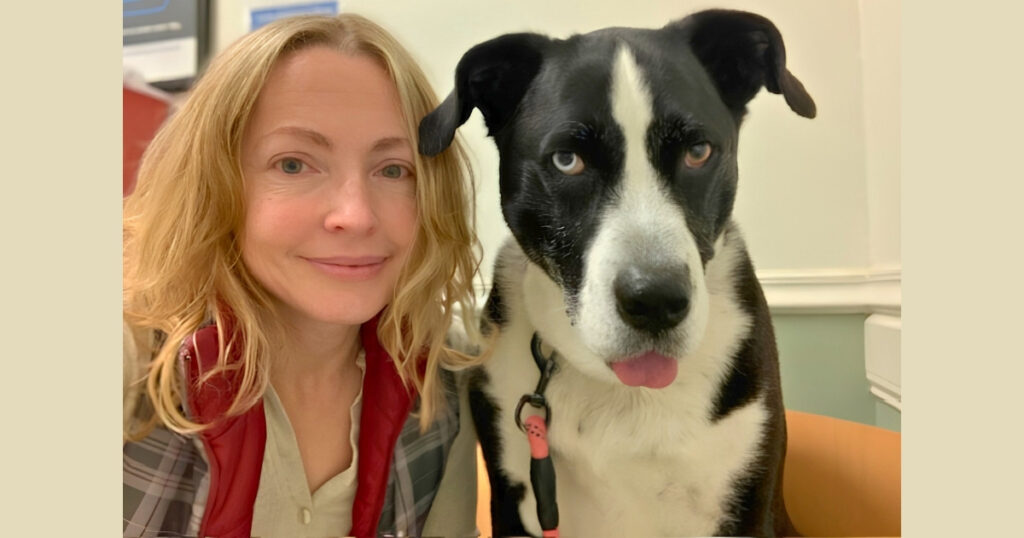 Julie and Spice waiting at Doctors office to discuss aging and menopause